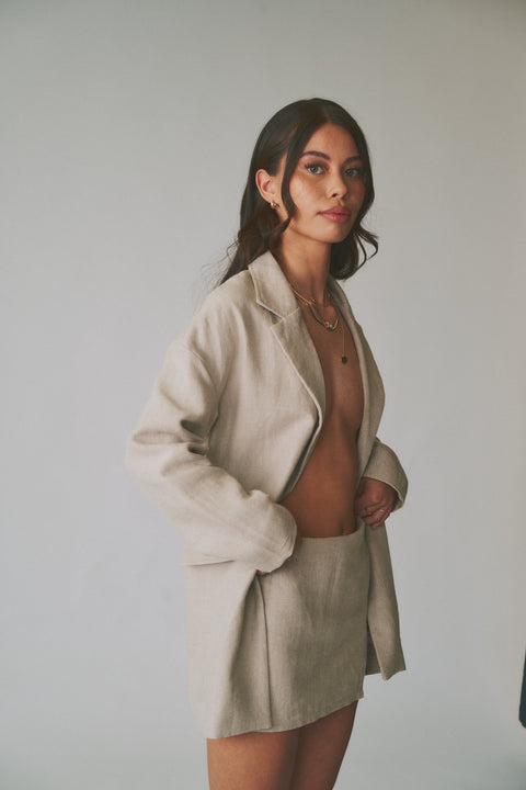 Sophia & Rose Petite Soraia Oversized Blazer