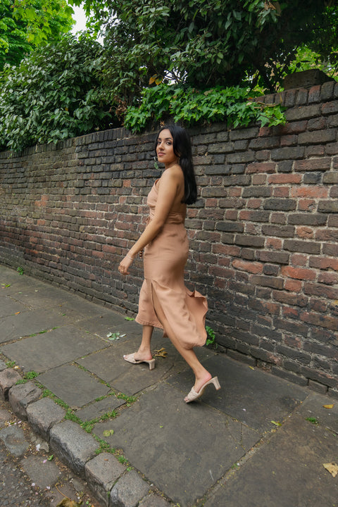 Piccoli Copacabana Petite Silk Midi Dress