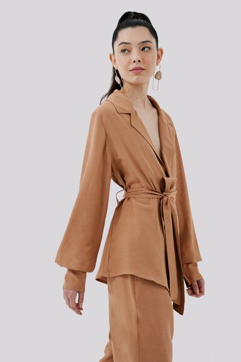 Bom Retiro Petite Silk Kimono Blazer - Piccoli