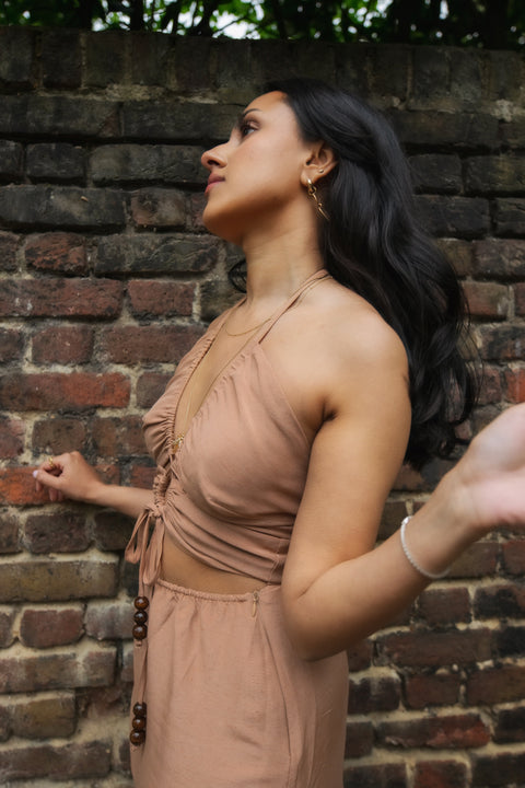 Copacabana Petite Silk Midi Dress - Piccoli