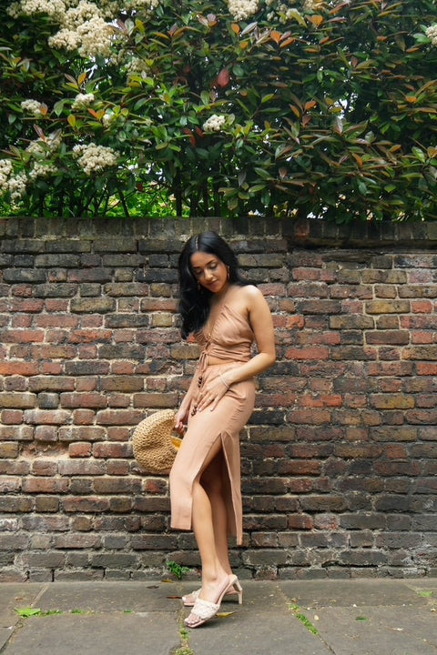 Copacabana Petite Silk Midi Dress - Piccoli