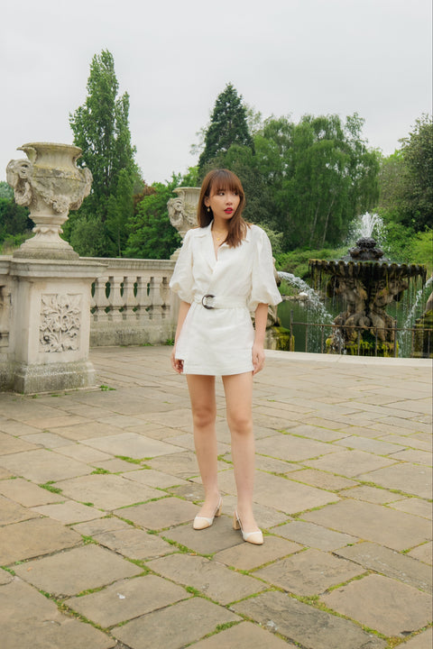 Lagoa Petite Linen Playsuit - Piccoli