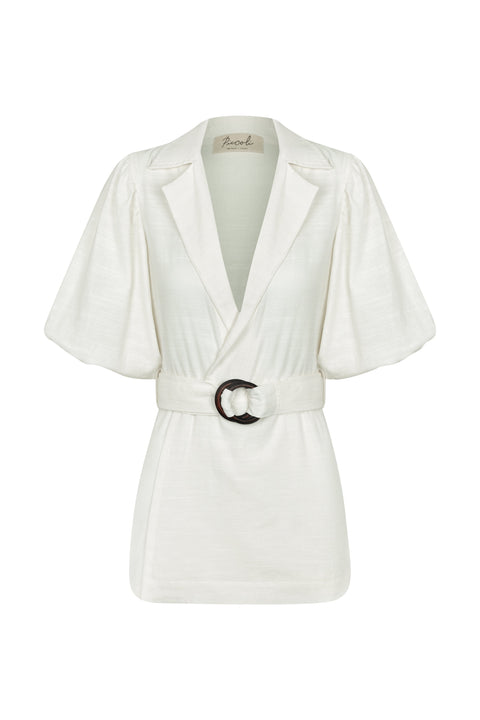 Lagoa Petite Linen Playsuit - Piccoli