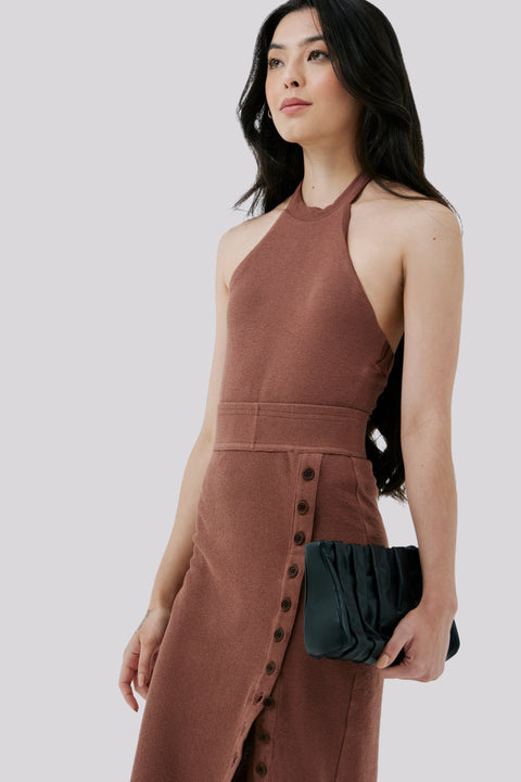 Sé Petite Cotton Body-Hugging Midi Skirt - Piccoli