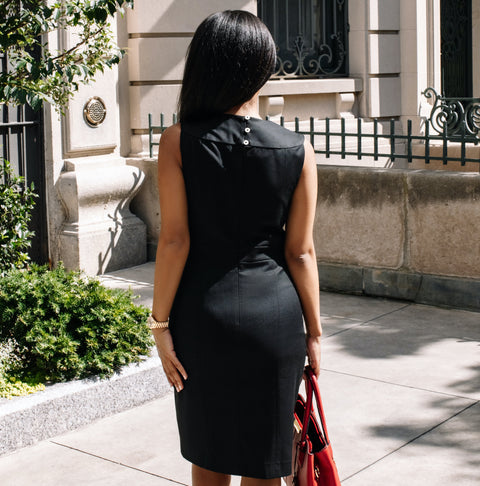 black petite dress