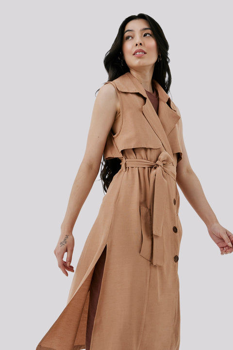 Vila Madalena Petite Silk Vest Dress - Piccoli