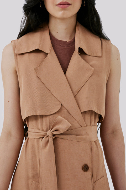 Vila Madalena Petite Silk Vest Dress - Piccoli