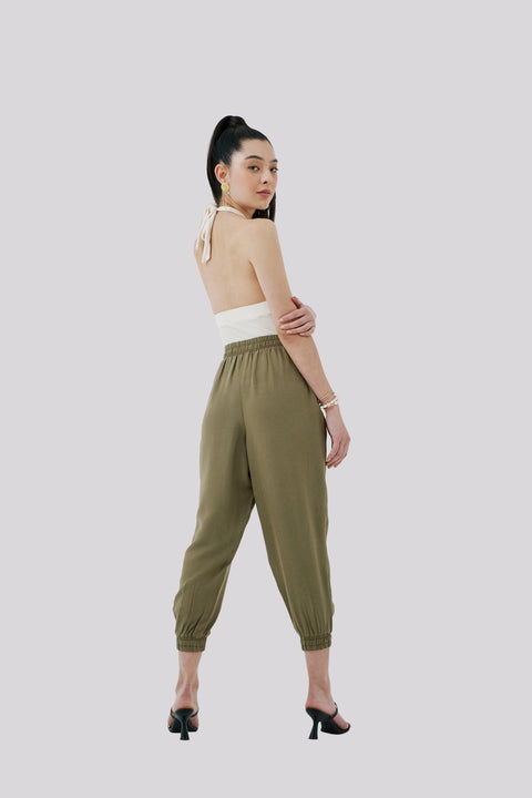 Pompeia Petite Silk Fancy Joggers - Piccoli